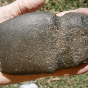 Indian stone axe blackstone
