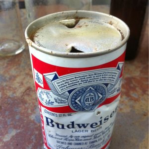 1963 Budweiser can
