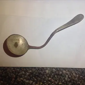Silver plated spoon