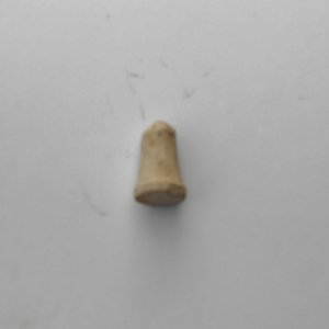 Nice little carved bullet maybe used as a game piece. Dug at U.S. picket post in Sumner County Tenn. Nov. 2013.