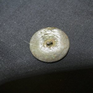 Old Flat button found in Edinville, PA