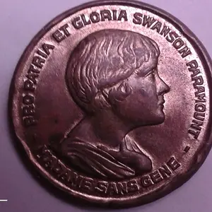 Gloria Swanson movie token
