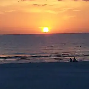 Sunset at John's Pass, Madeira Beach FL