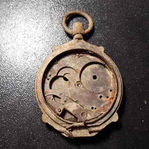 Jeweled pocket watch