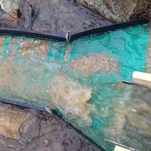First time I combo'd 2 sluices. I had the second sluice the KA52P at a less then 1/2 a foot to see how is ran together.