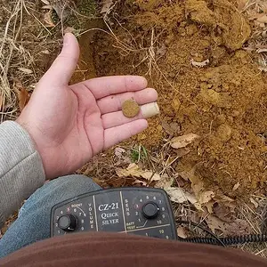 CW BUTTON FOUND USING MY CZ21 WATER MACHINE - 3/15/14