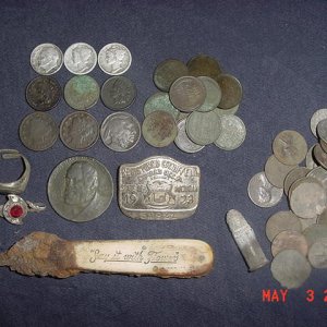 ALL of the goodies that I found while home on leave from Iraq in 2005