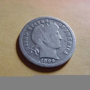 1899 Barber Obverse