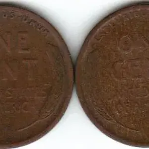 2 1909 V.D.B. Wheaties found about 15 feet apart at an old schoolhouse site.