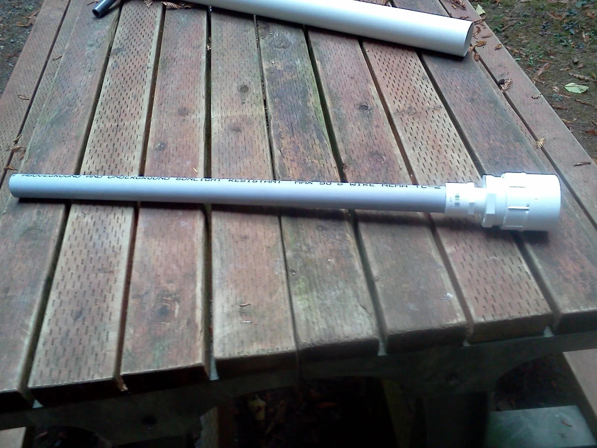 003  New shrimp gun.  Adapted it for my use.