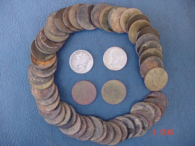 04 03 16 
whole roll of 50 pennies
