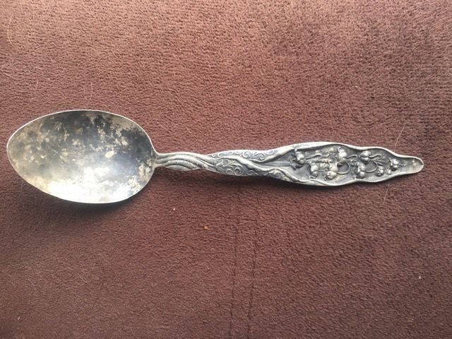 1-13. Sterling spoon.