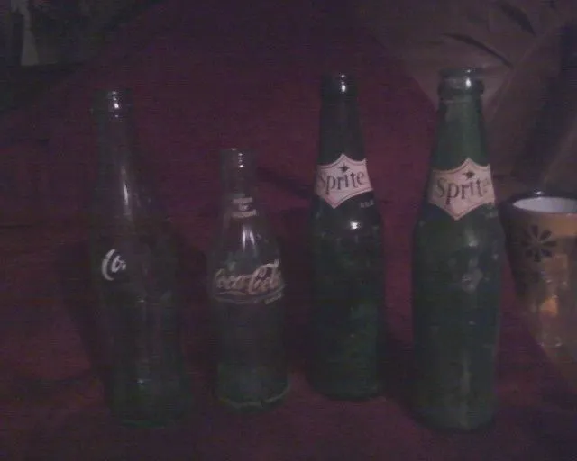 10 oz coke (2) 10 oz sprite small cokemarianna Fla.