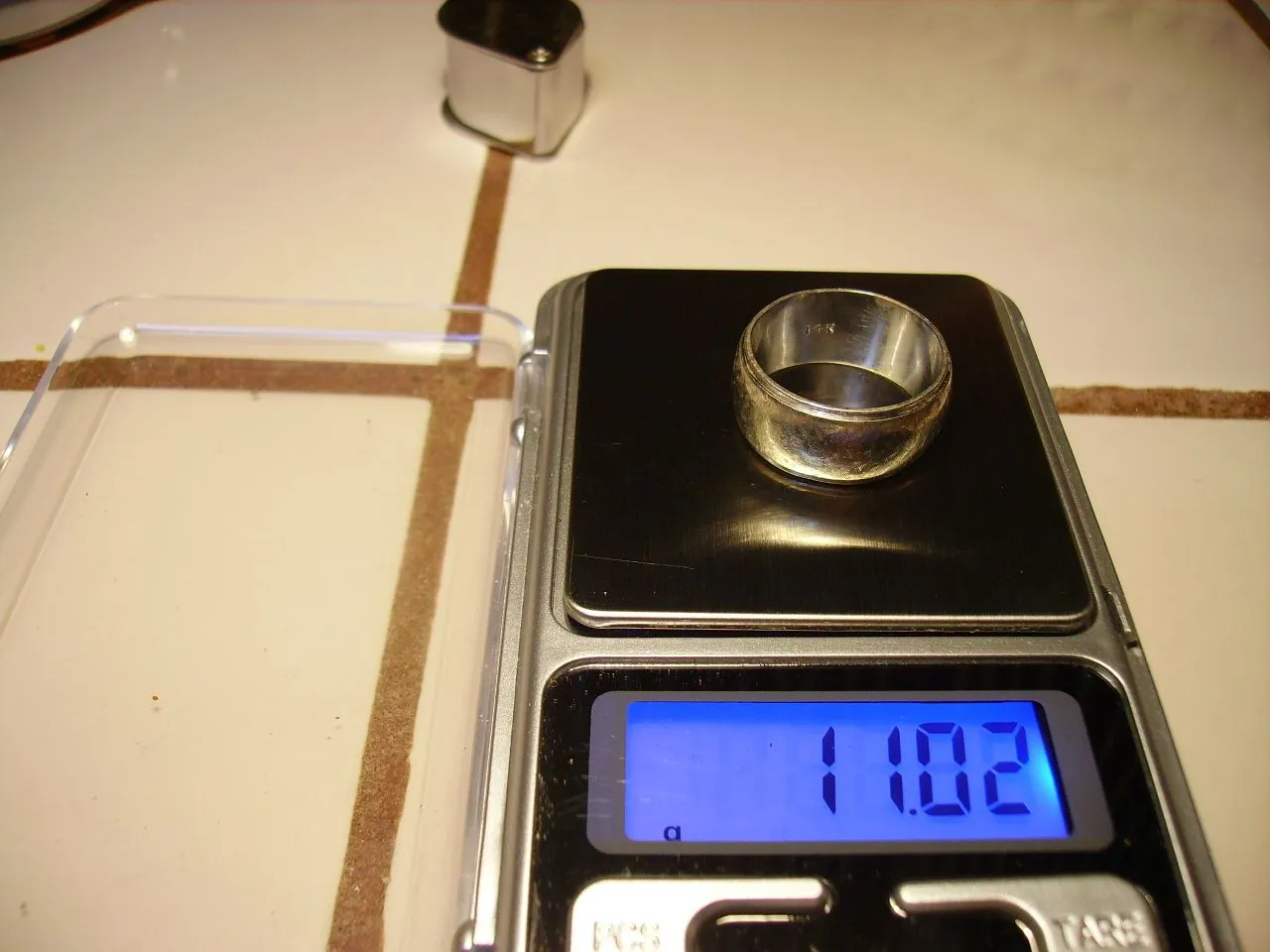 11 gram 14k Ring, my largest gold find, Found at the same school as the 6.34 gram ring. 2012