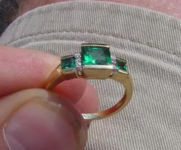 14K EMERALDS - SALTWATER (FLA)