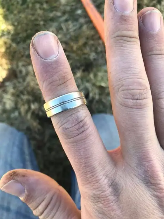 14K White Gold
