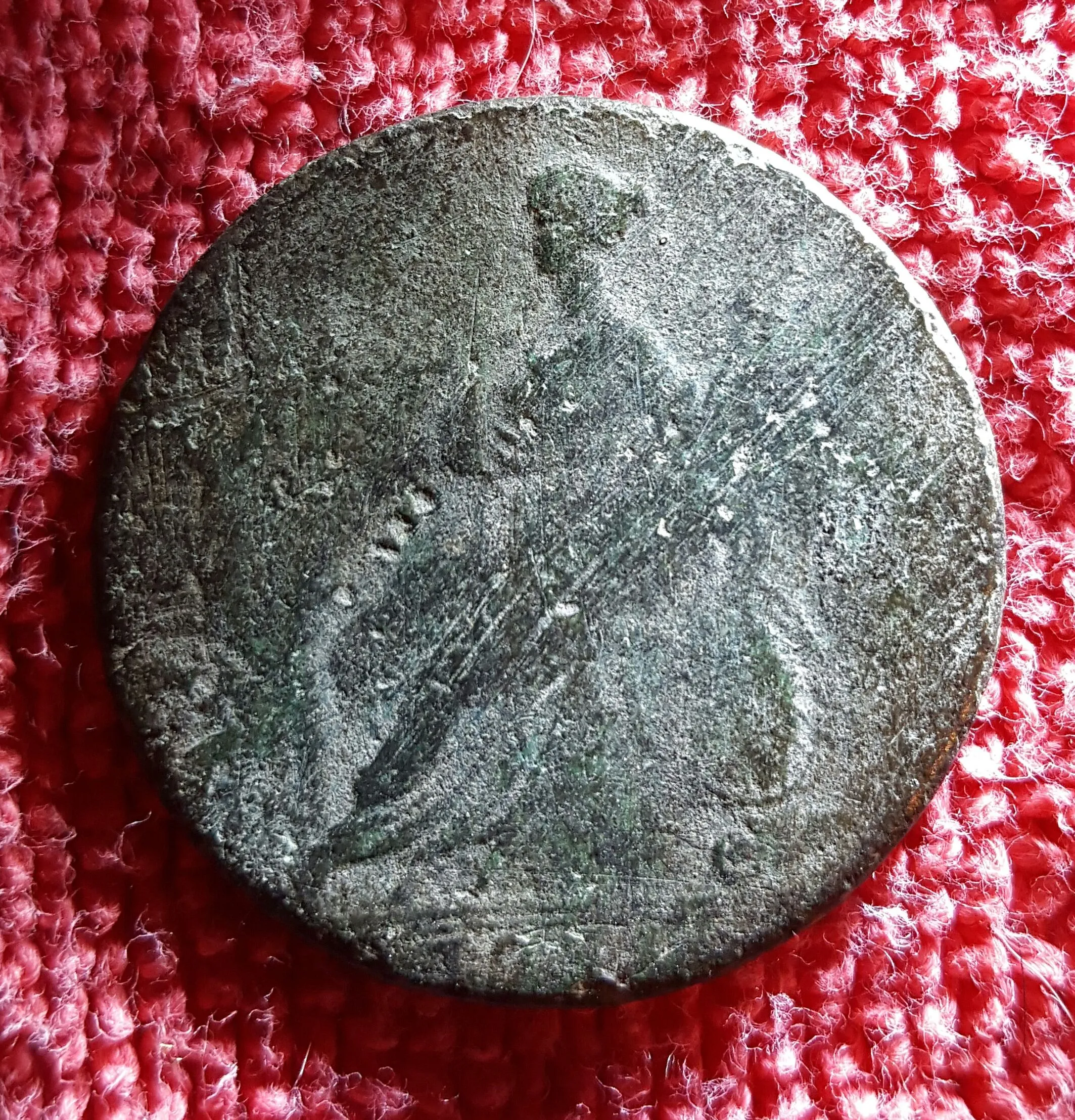 1770s King George III Halfpenny