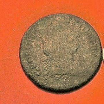 1783 Gergious Triumpho Token - Dug in my favorite city, Charleston, S.C. this token was the only coin type made in this country at the time.   Other c