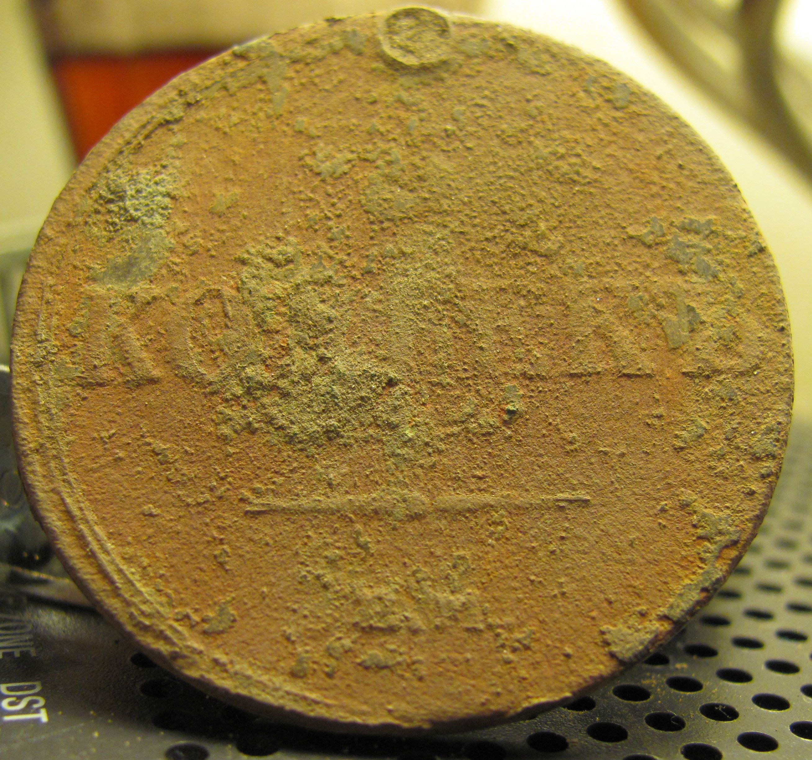 1836 Russian kopek coin. Oct.2012