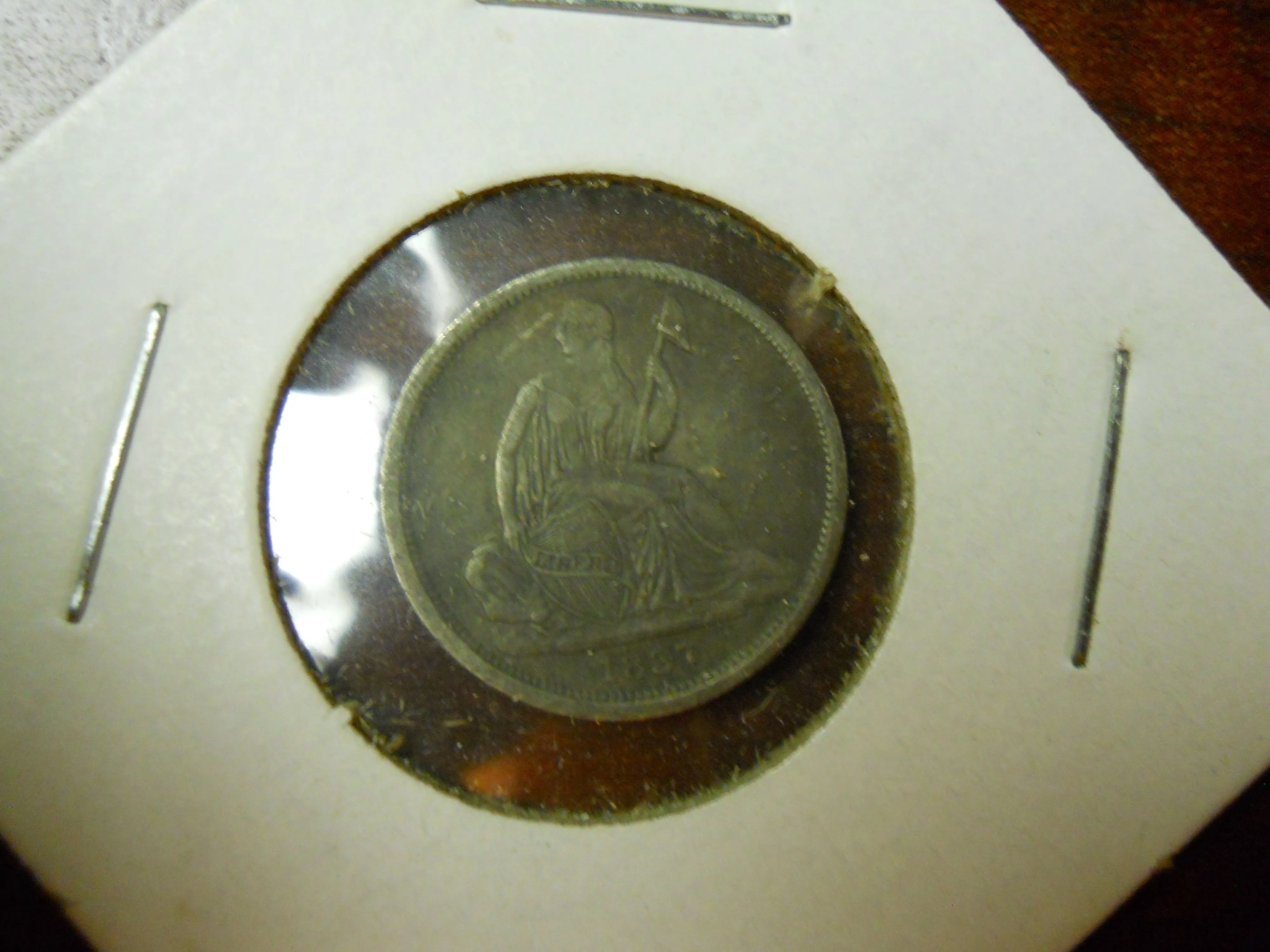 1837 seated dime