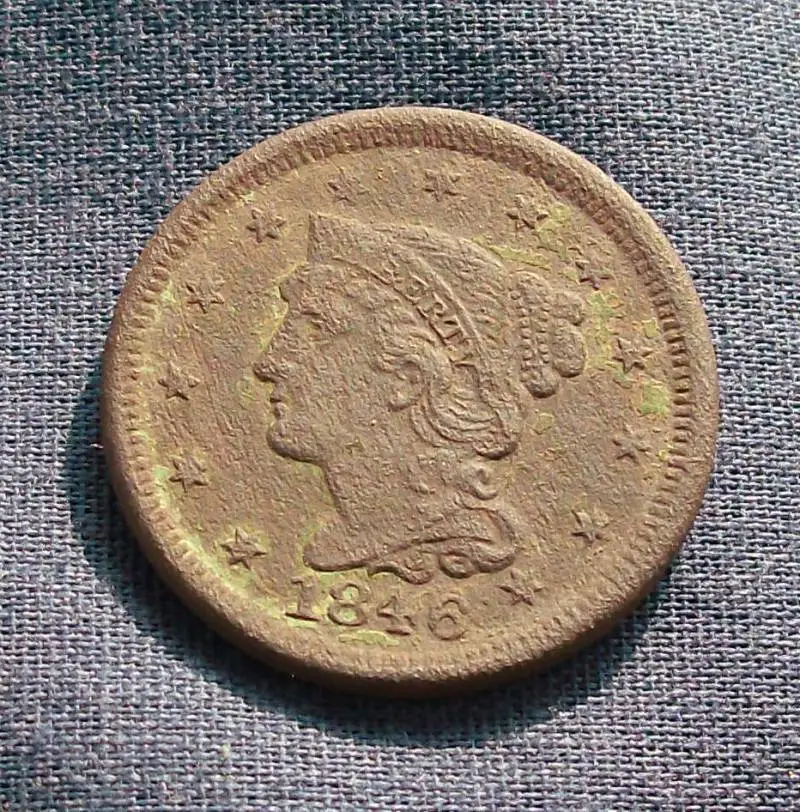 1846 Large Cent - My best Braided Hair LC.

Here's the story:

http://forum.treasurenet.com/index.php/topic,171226.0.html