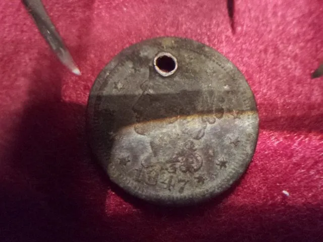 1847 Large Cent F