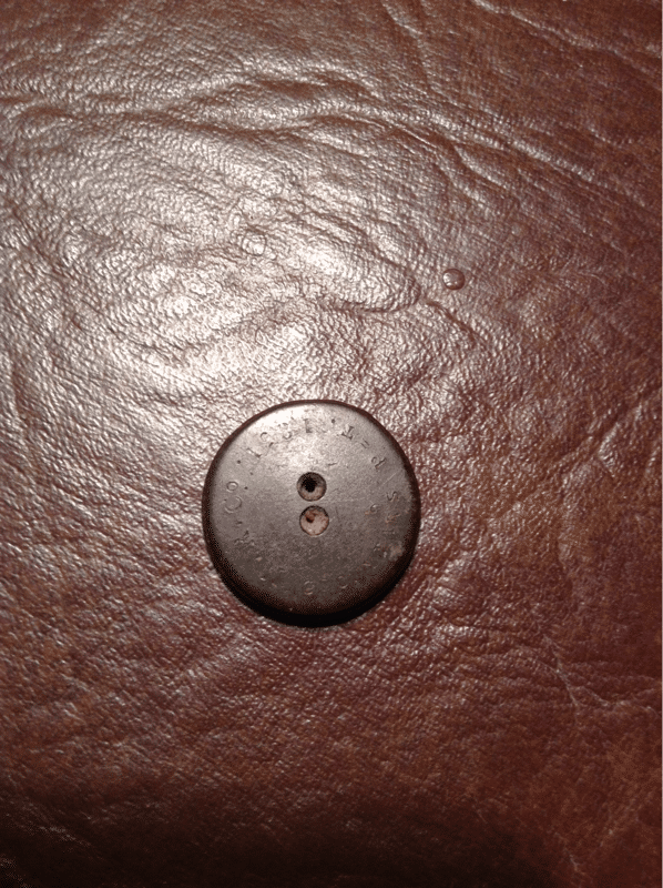 1851 rubber Goodyear button