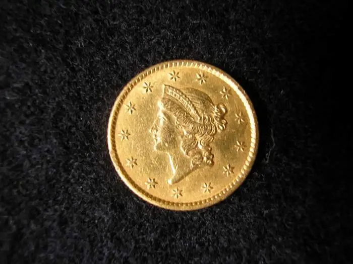 1853 Longacre $1 Dollar "Liberty Head" Gold Coin - Found in South Carolina while visiting my parents in August 2010