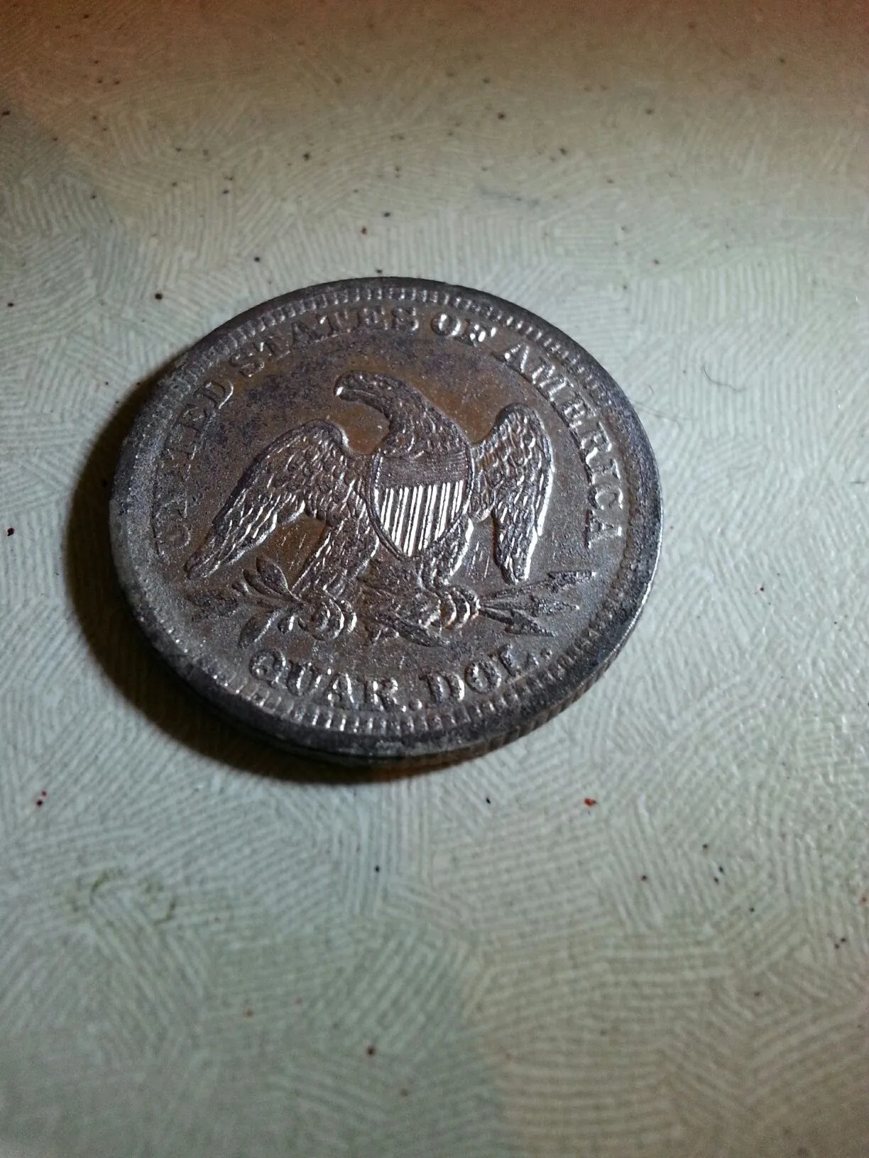 1854 Seated Liberty Quarter2