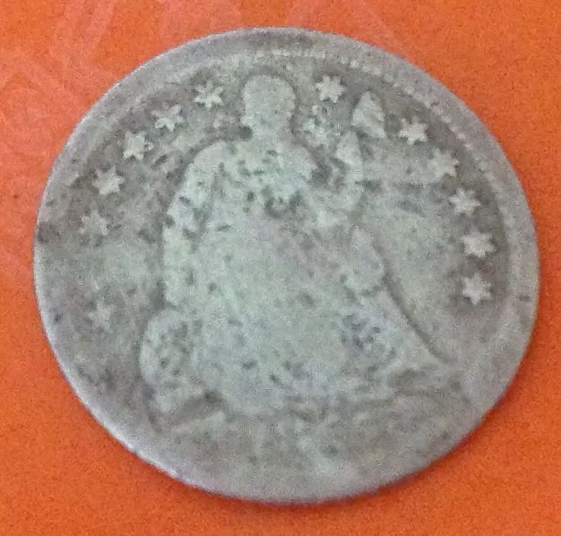 1855 O Seated Half Dime
Found 10/19/13
Booneville, Ms
Treasure Hunt