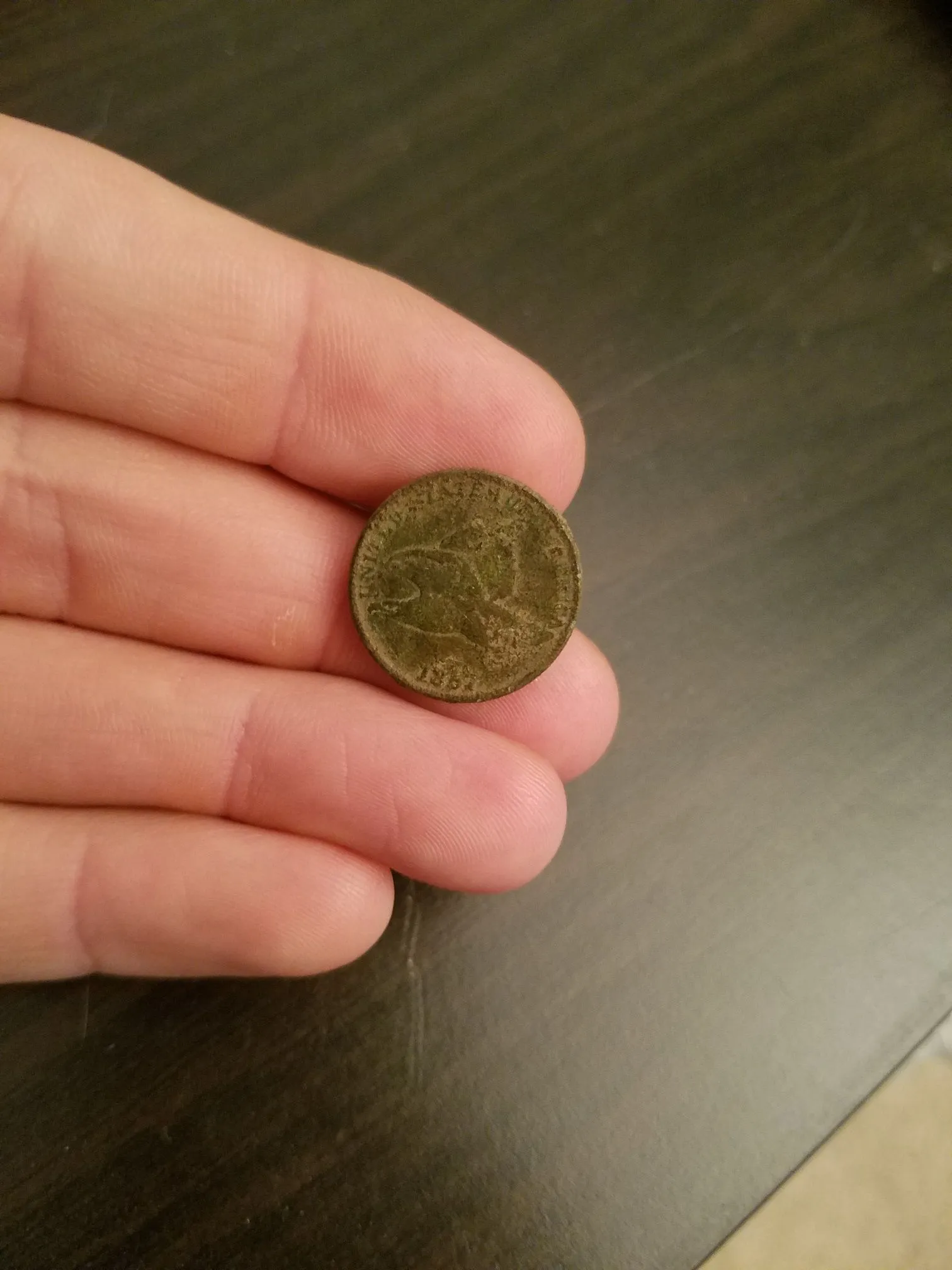 1857 Flying Eagle cent
