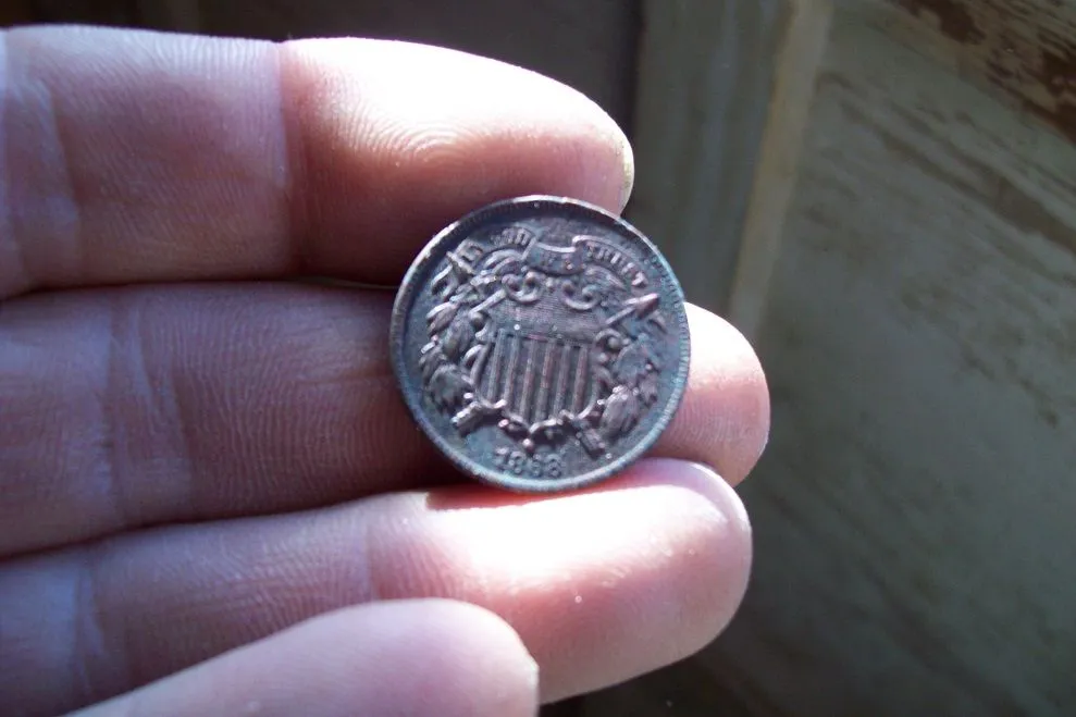 1868 two cent