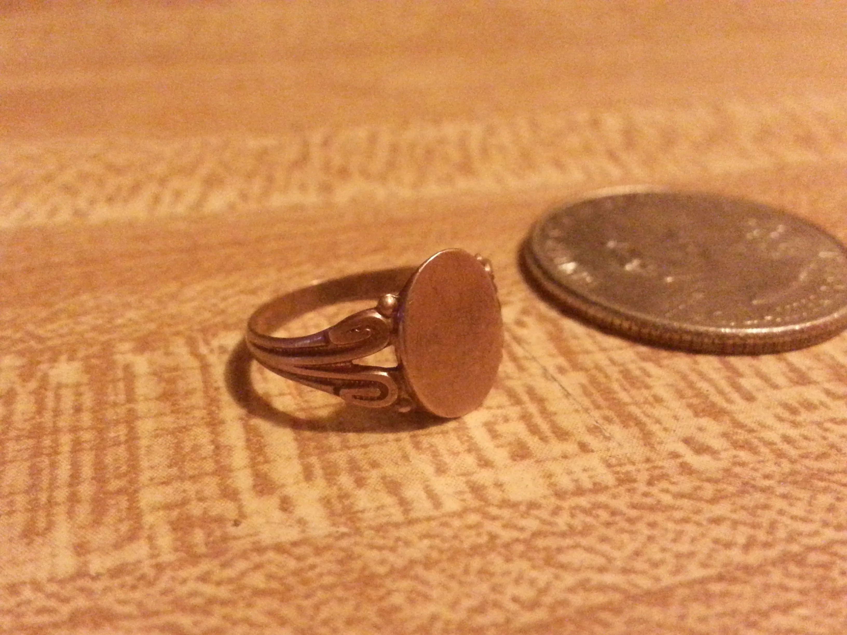 1890s Signet 18k