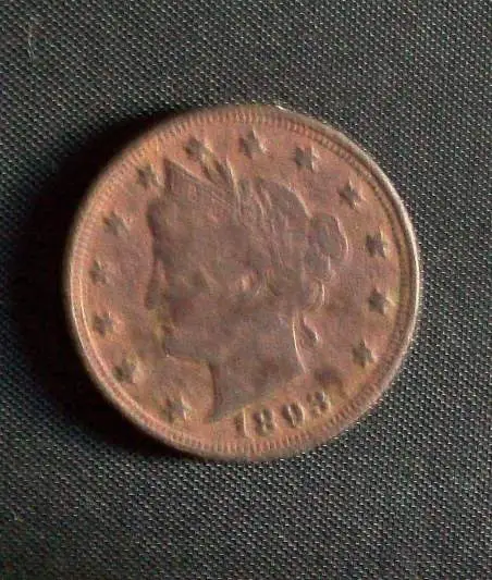 1893 V Nickle - Dug this one at the local school it was only 4 inches deep