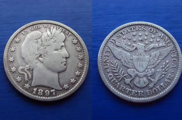 1897 barber quarter