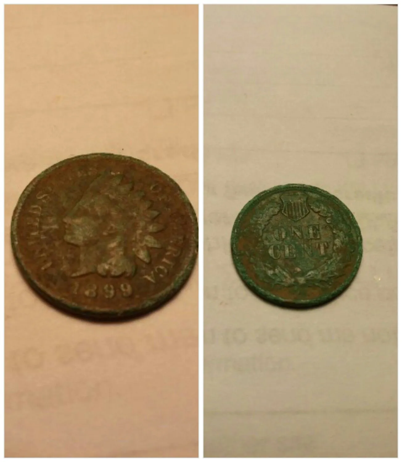 1899 Indian Head Penny - Found in my backyard