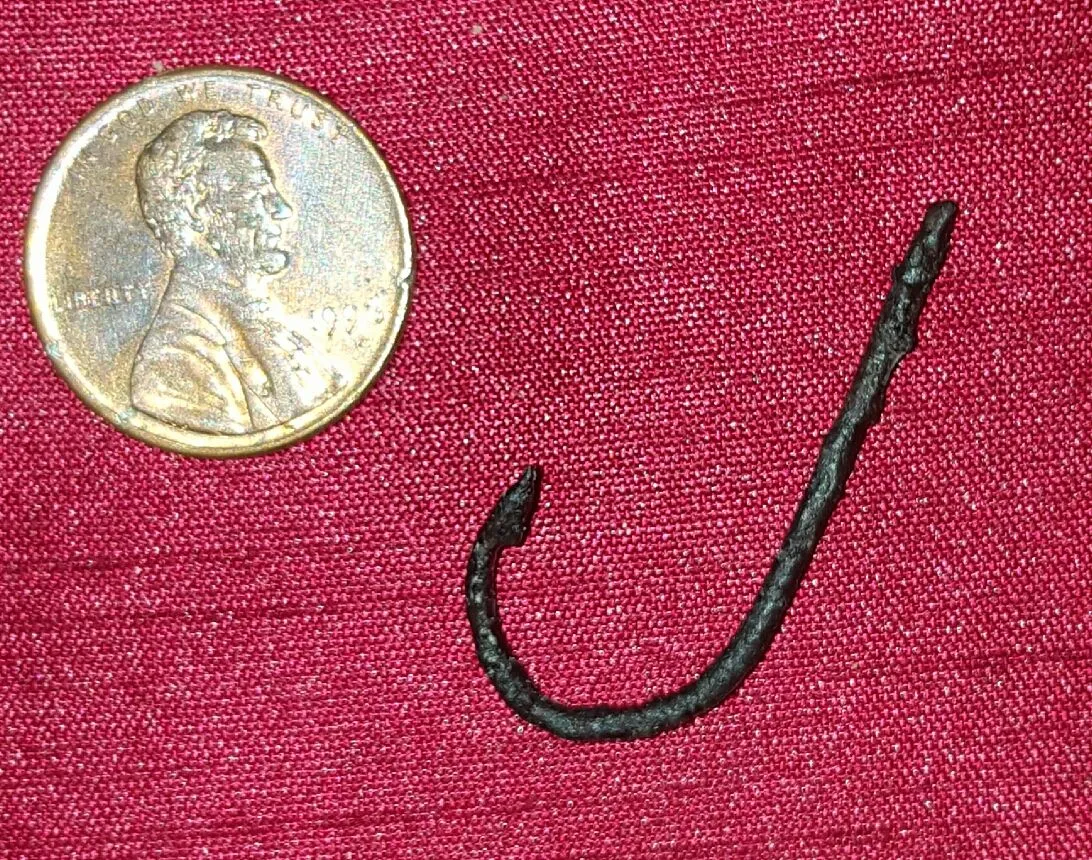 18th century fish hook