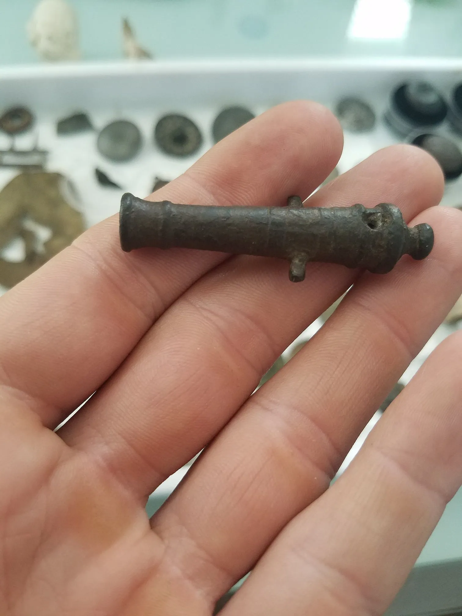 18th century toy cannon
