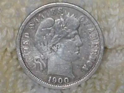 1900 Barber Dime - Found in park in London ON.