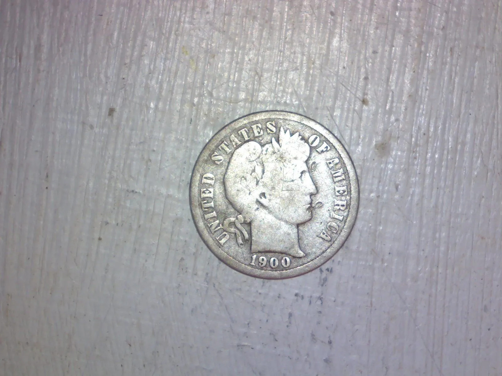 1900 Barber Dime