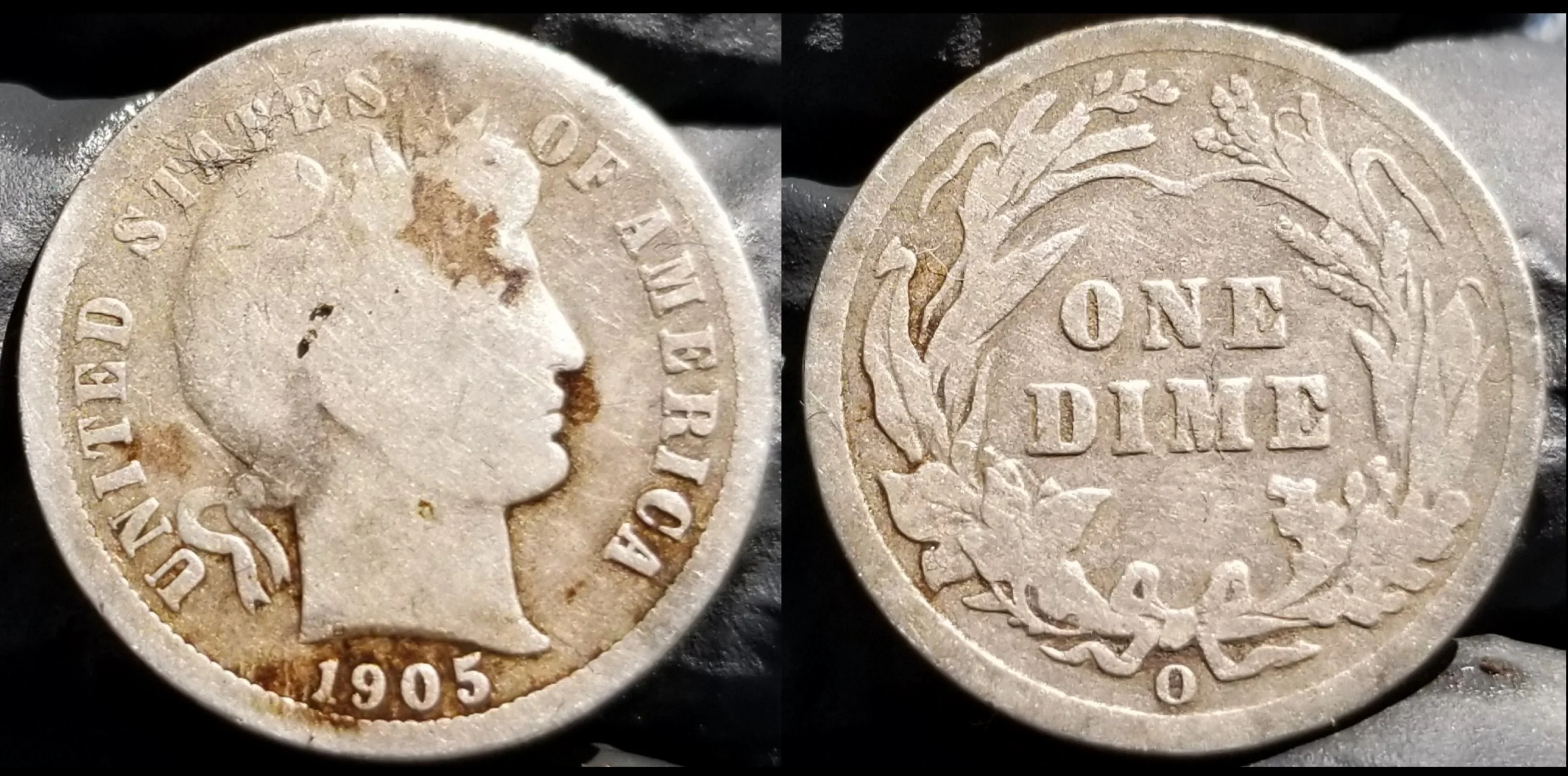 1905 Barber Dime - New Orleans (April 30th)