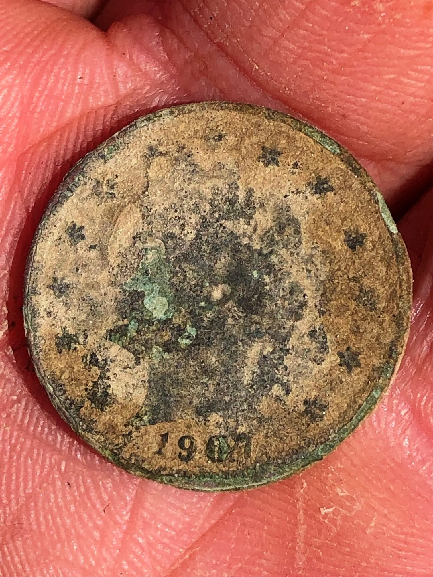 1907 V Nickel