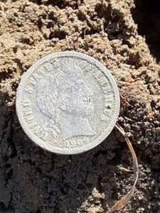 1909 Barber Dime