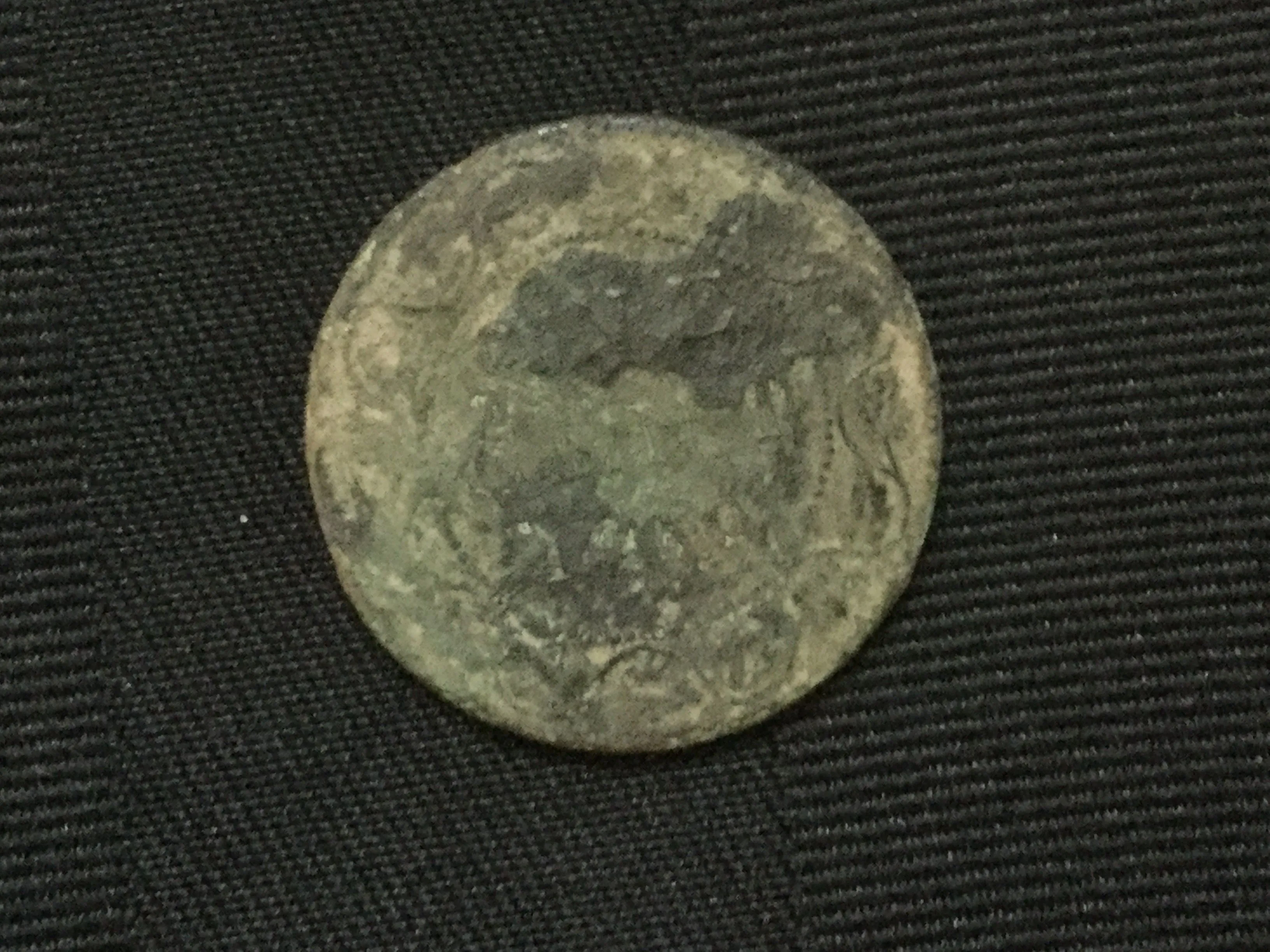 1909 crusty Large cent