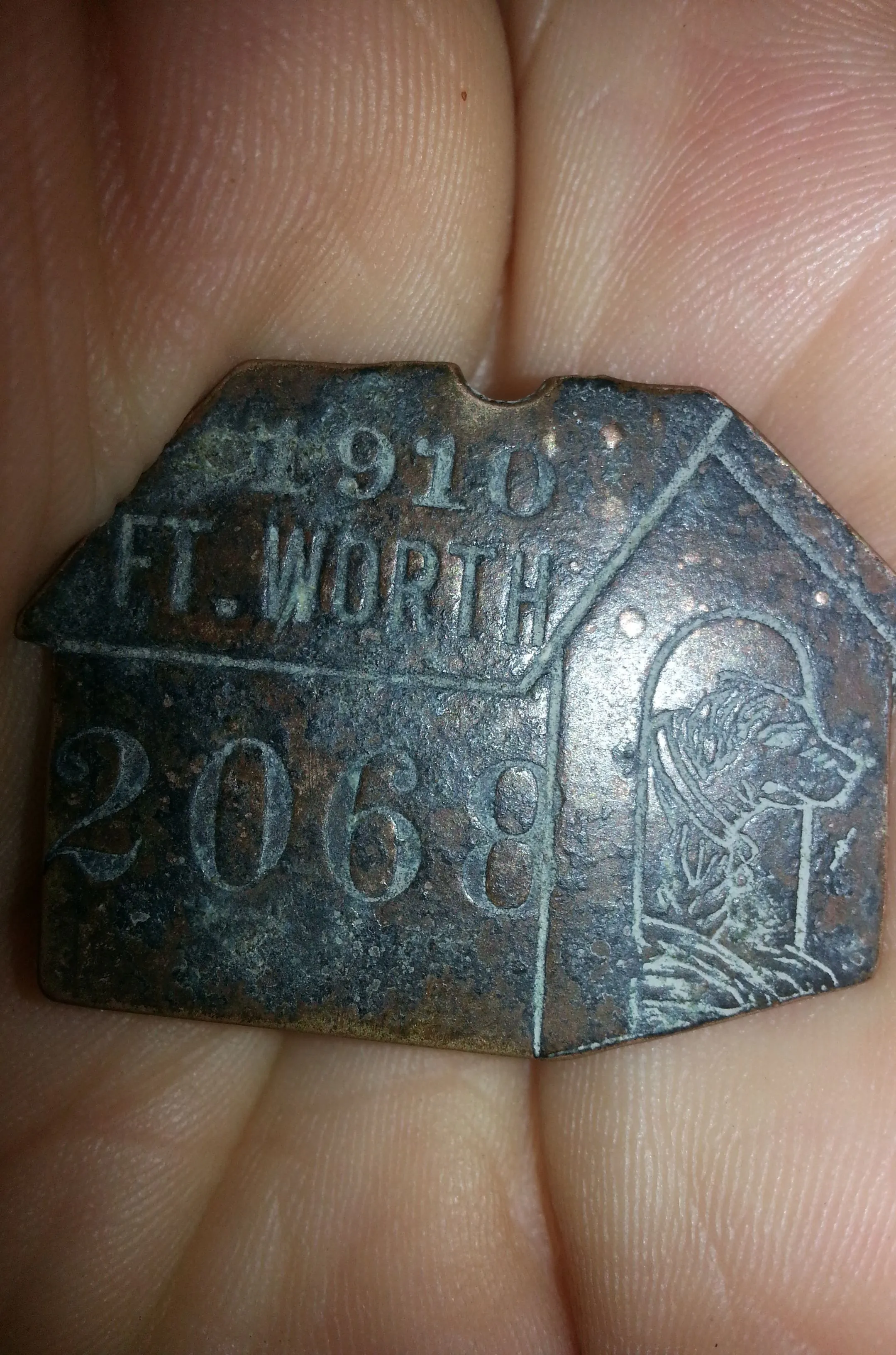 1910 dog tag