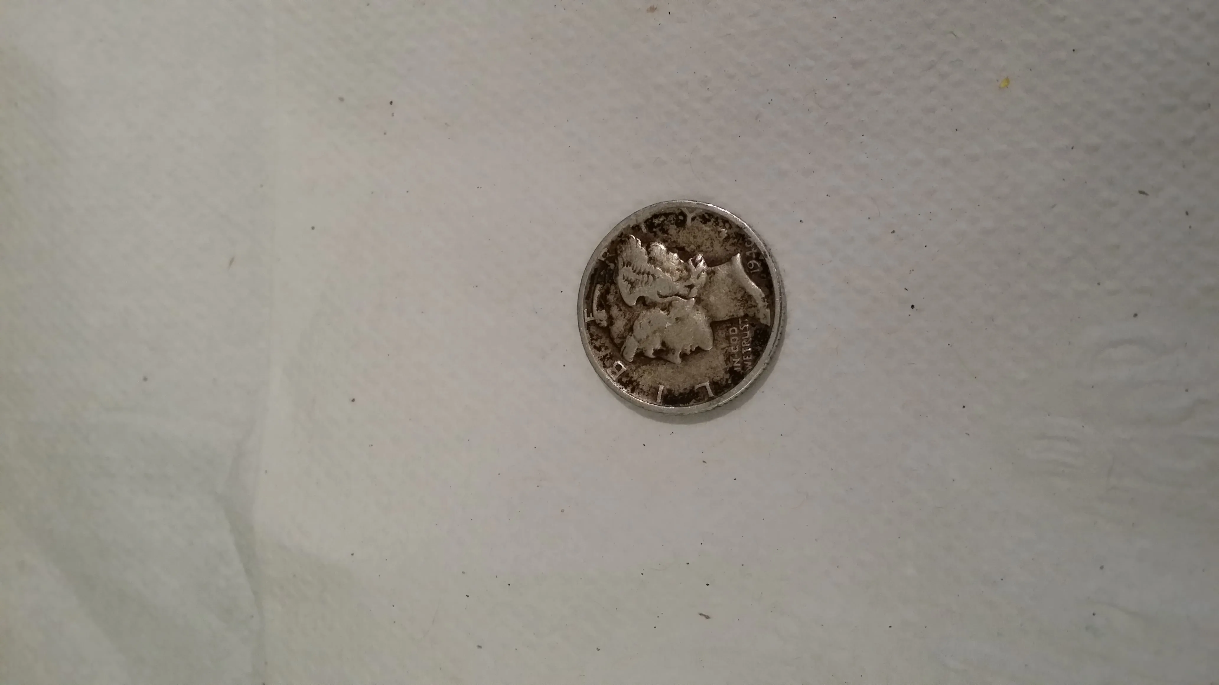 1940 Mercury Dime