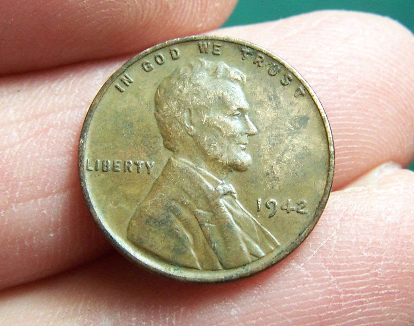 1942 Wheat Cent