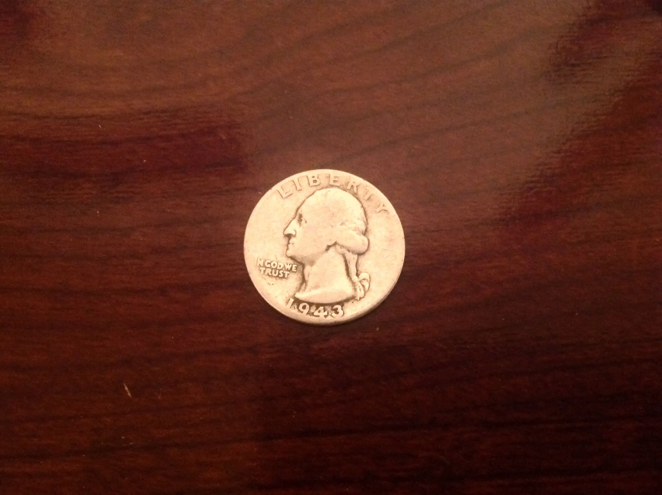 1943 Washington Quarter Silver