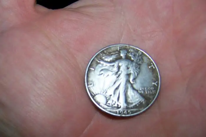 1945 walking liberty - 
  Nicest silver I have.