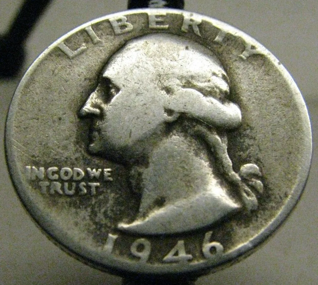 1946 washington quarter front